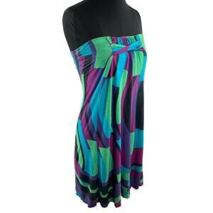 Y2K French Connection Tube Top Sleeveless Dress Size 2